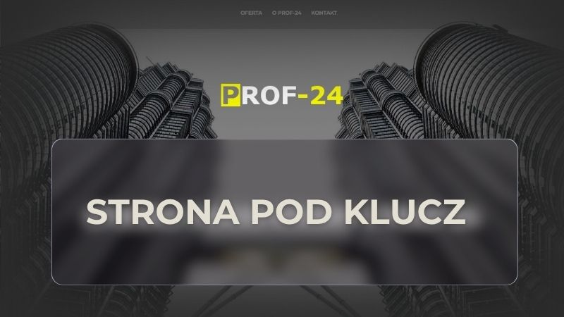 Strona dla specjalisty marketingu online